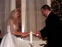 Lighting the Unity Candle